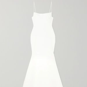 Alex Perry Eliza satin-crepe white gown NEW size 2